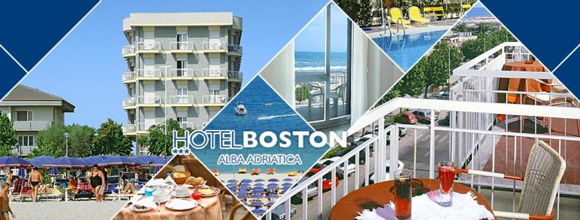 Hotel Boston Alba Adriatica Exteriör bild